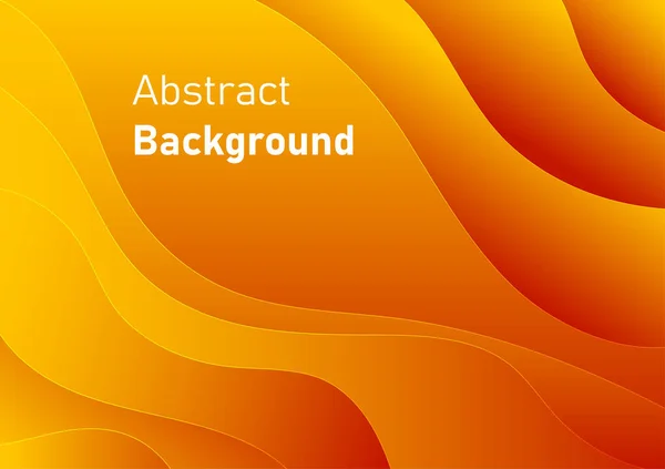 Fond Dégradé Abstrait Dégradé Couleur Rouge Orange Ligne Onde Modèle — Image vectorielle