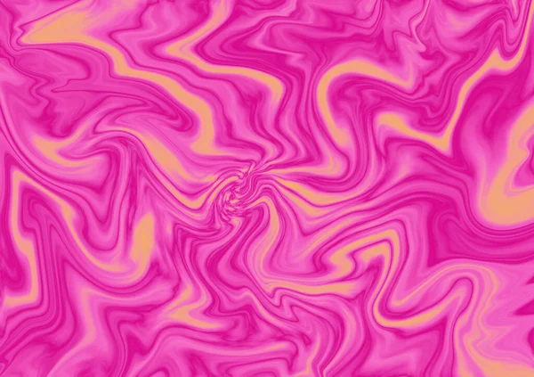 Abstract liquid swirl background, pink and yellow color, aesthetic Illustration template design for wallpaper, poster, card, banner, website.
