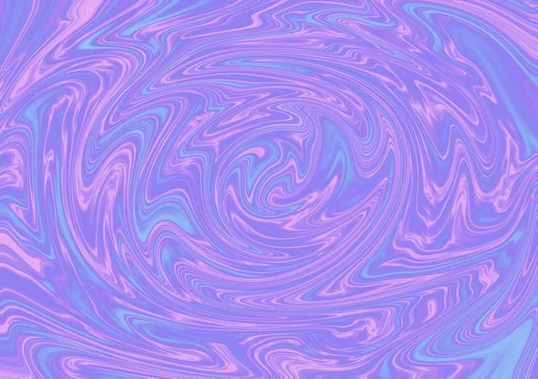 Abstract Liquid Swirl Background Purple Blue Color Aesthetic Illustration Template — Stock Photo, Image