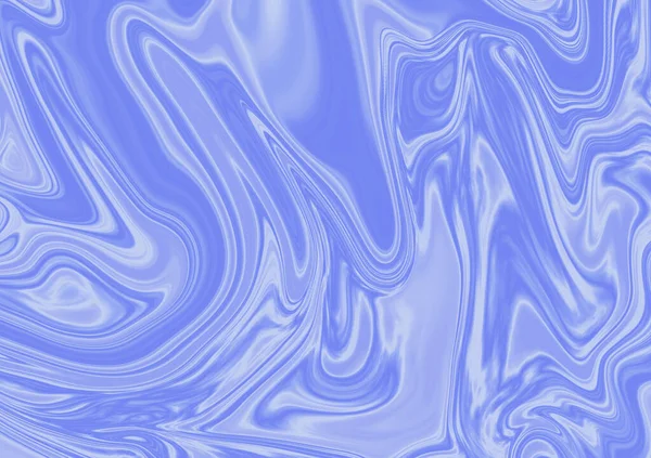 Abstract Vloeibare Wervelende Achtergrond Blauwe Kleur Esthetische Illustratie Sjabloon Ontwerp — Stockfoto