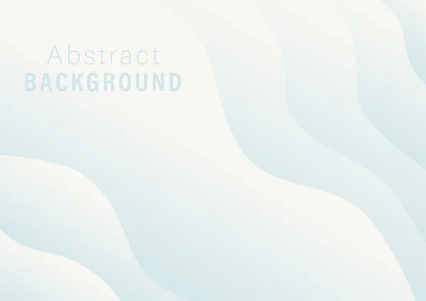 Abstract Gradient Background Cyan Gradient Color Wave Line Vector Background — Stock Vector