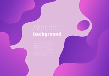 Abstract fluid gradient background, purple gradient color, multi layer vector background illustration template for website, banner, poster, backdrop
