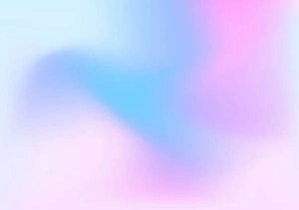 Abstrakte Bunte Unschärfe Hintergrund Blau Und Rosa Gradientenvektorillustration Vorlage Für — Stockvektor