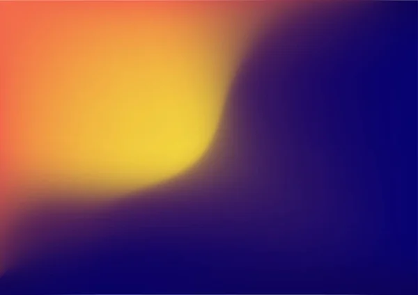 Абстрактний Гладкий Розмитий Фон Синьо Жовтий Градієнт Векторні Ілюстрації Шаблон — стоковий вектор