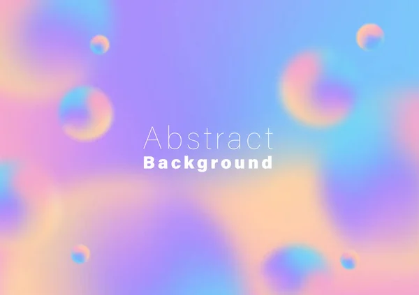 Fond Flou Abstrait Dégradé Coloré Couleur Pastel Fond Illustration Vectorielle — Image vectorielle