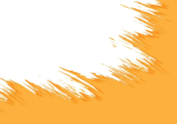 抽象的なグラウンジテクスチャの背景 苦しめられた境界 荒い端フレーム オレンジ色 ポスター ウェブサイトのためのベクトルイラストテンプレート — ストックベクタ