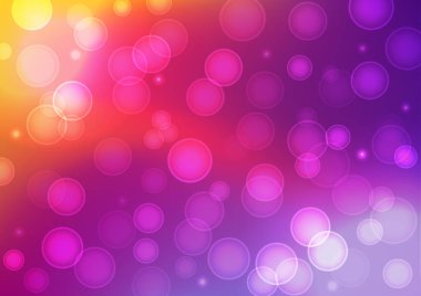 Soyut gradyan arkaplan, turuncu ve mor gradyan renk arkaplan çizimi üzerindeki bokeh ışığı arkaplan, poster, web sayfası afişi.