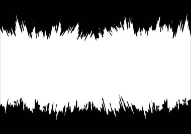 Soyut grunge doku arka planı, kaba kenar çerçeve, sıkıntılı sınır, siyah ve beyaz renk, duvar kağıdı, web sitesi, afiş, poster şablonu.