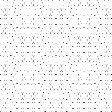 Soyut altıgen şekli geometrik dikişsiz çizgi deseni minimum vektör basit gösterim arkaplanı