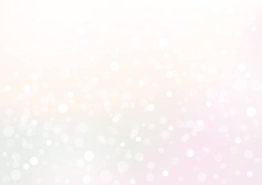 Soyut arkaplan yumuşak koloful gradyanı. Nazik parıldayan bokeh ışıkları serpiştirilmiş..