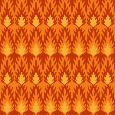 soyut ateş pttern pürüzsüz kırmızı ve sarı arkaplan vektör illüstrasyon alev duvar kağıdı şablonu