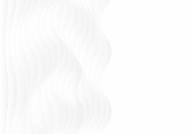 Sancak duvar kağıdı geriçeği için soyut dalga düz dokusu minimalist beyaz arkaplan vektör illüstrasyon şablonu