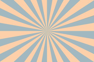 Soyut sirk retro ışınları arka plan patlaması yeşil vektör illüstrasyon şablonu poster afişi için