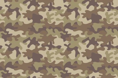 askeri kamuflaj kusursuz model arka plan vektör dokusu ordu kamuflajı kahverengi bej renkler