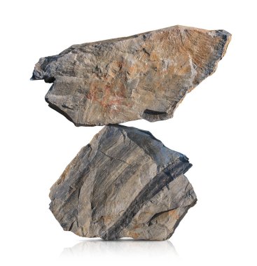 Stone isolated on white background. Have clipping path