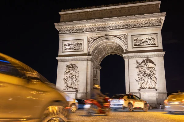 Arc Triomphe Champs Elysees — Fotografia de Stock