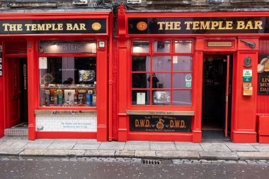 Dublin, İrlanda 'daki Temple Bar Quarter.