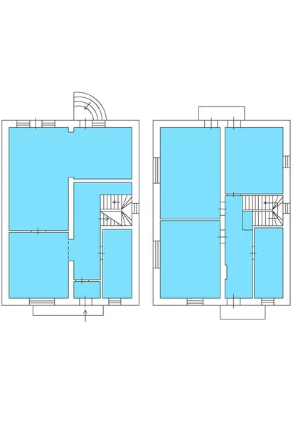 Floorplan. Apartment plan layout house. Plan space. Interior design elements kitchen, bedroom, bathroom.