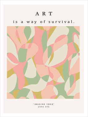 Vektör soyut katmanları resimleme sanat poster dijital sanat eserleri