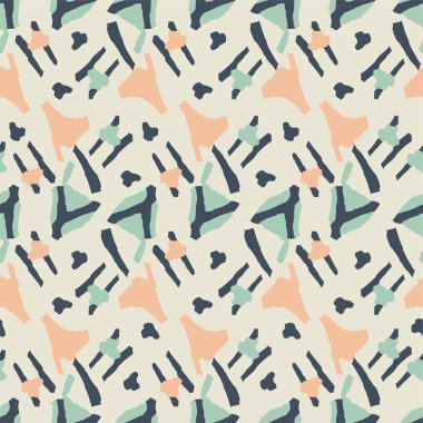 Vektör soyut çiçek ve yaprak illüstrasyonuName