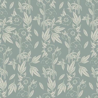 Vektör botanik illüstrasyonuName