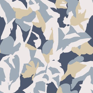 Vektör soyut botanik şekiller çizimler kusursuz desenler