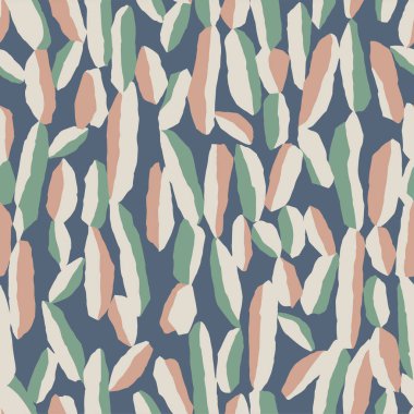 Vektör soyut doğayı şekillendirir illüstrasyon kusursuz tekrarlama deseni