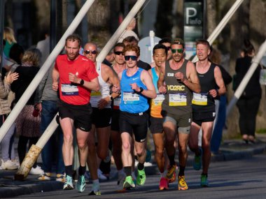 Kopenhag, Danimarka 29 Mayıs 2023: Kopenhag 'a 2023 Kraliyet koşu rotası