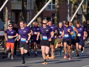 Kopenhag, Danimarka 29 Mayıs 2023: Kopenhag 'a 2023 Kraliyet koşu rotası