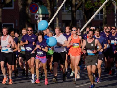 Kopenhag, Danimarka 29 Mayıs 2023: Kopenhag 'a 2023 Kraliyet koşu rotası