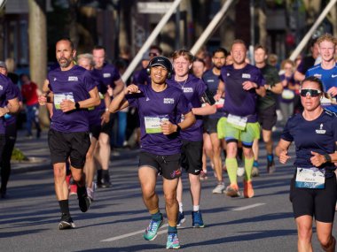 Kopenhag, Danimarka 29 Mayıs 2023: Kopenhag 'a 2023 Kraliyet koşu rotası