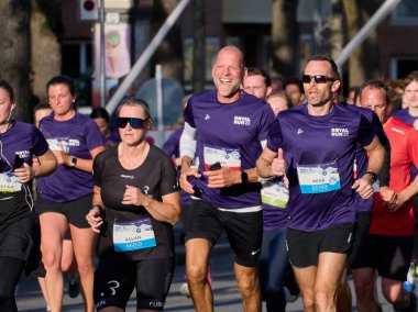 Kopenhag, Danimarka 29 Mayıs 2023: Kopenhag 'a 2023 Kraliyet koşu rotası