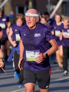 Kopenhag, Danimarka 29 Mayıs 2023: Kopenhag 'a 2023 Kraliyet koşu rotası