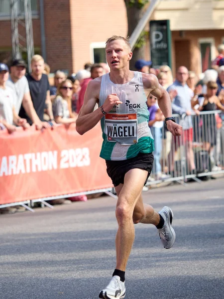 Eylül 2023 Kopenhag Yarı Maraton 2023 — Stok fotoğraf