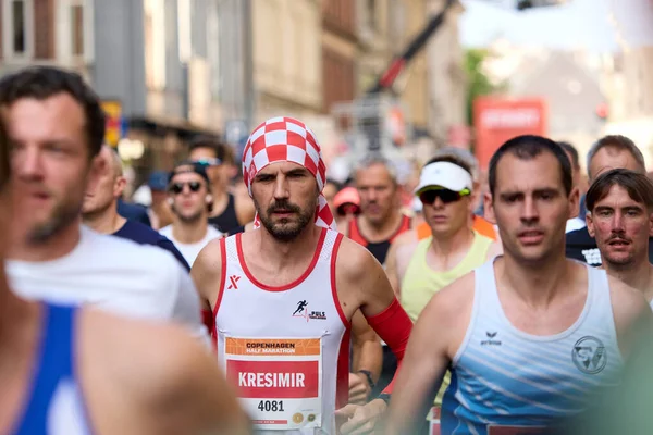September 2023 Halve Marathon Van Kopenhagen 2023 — Stockfoto
