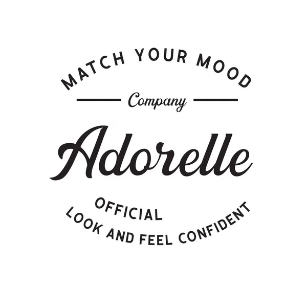 Pankart, poster, broşür için Vintage Aksesuar Logosu Retro Vektör Logosu