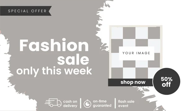 Moda Satışı Sosyal medya tasarım şablonu