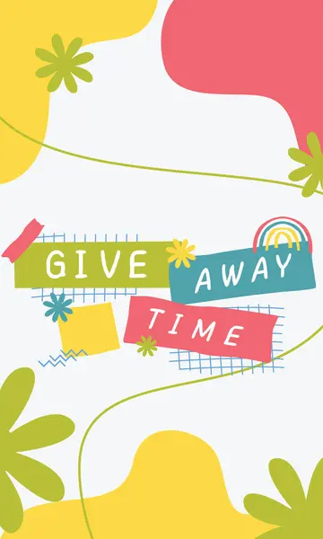 Uzak Zaman temalı sosyal medya tasarım şablonu