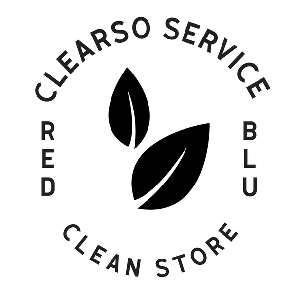 Temizlik Şirketi Vintage Logosu Pankart, poster, broşür