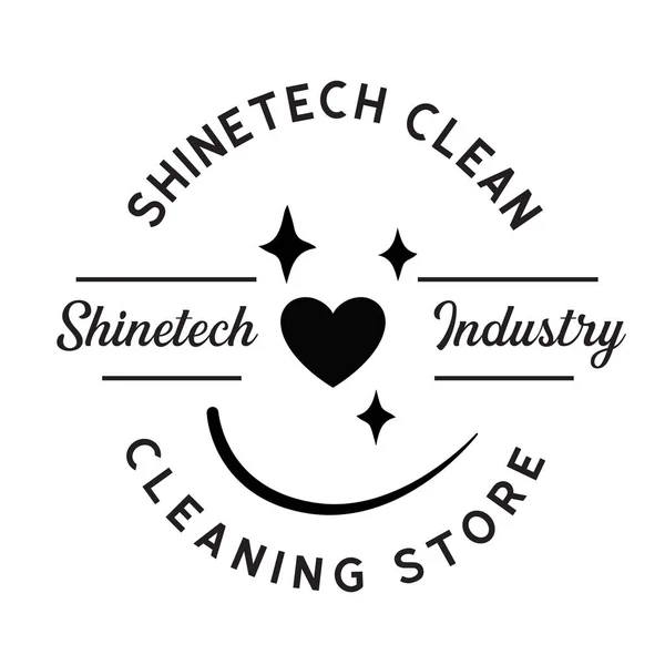 Temizlik Şirketi Vintage Logosu Pankart, poster, broşür