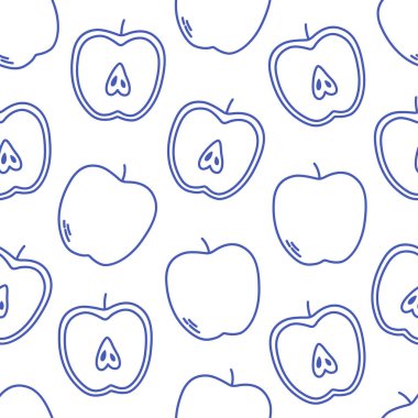 Güzel hatları olan pürüzsüz bir desen. Pankart, duvar kağıdı, tekstil, ambalaj kağıdı, arka plan, kartlar için karalama baskısı. Düz biçimli vektör illüstrasyonu