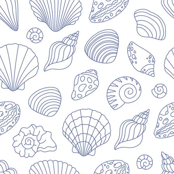 Güzel dış hatları olan kusursuz bir desen. Pankart, duvar kağıdı, tekstil, ambalaj kağıdı, arka plan, kartlar için karalama baskısı. Düz biçimli vektör illüstrasyonu