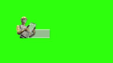 Başlık için dijital çağrı. Web, broşür, sunum veya bilgi grafikleri için yerleşim ögesi.