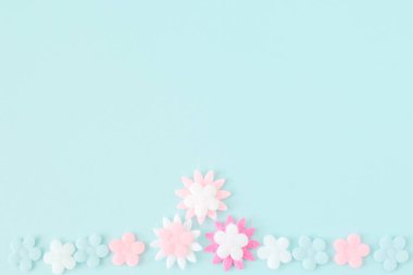 Abstract paper is colorful background, Creative design for pastel wallpaper. sweet flower decorative