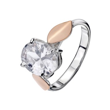 Orijinal gümüş yüzük. Bir kadın için değerli bir hediye..