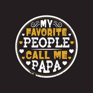 Baba tipografik t-shirt tasarım vektörü.