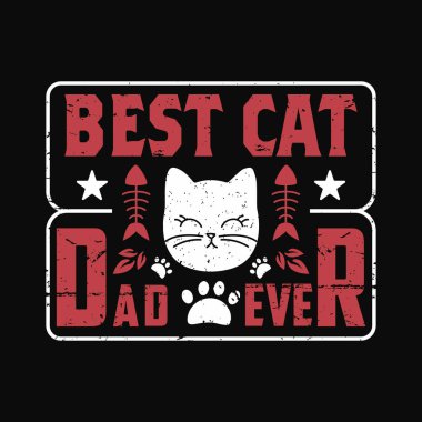 Babalar Günü tipografik alıntıları tasarım vektörü.