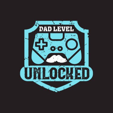 Babalar Günü tipografik slogan tasarım vektörü.