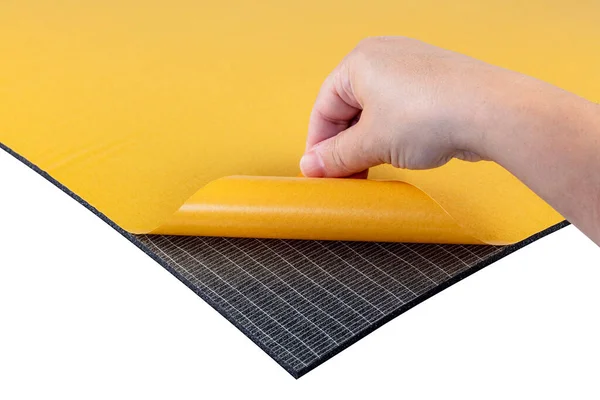 Car tuning. Isolation of sound and vibration.  High Quantity of Acoustic Material Wave Sponge. 5mm 10mm flexible cushion sound absorbing Foam. Car sound proofing.