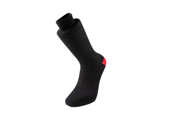 Blank Long Socks Design Mockup Isolated Long Clear Soft Sock — Zdjęcie stockowe